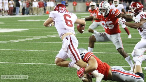 Nick Bosa got to Baker Mayfield – one of the few Buckeyes able to do so.