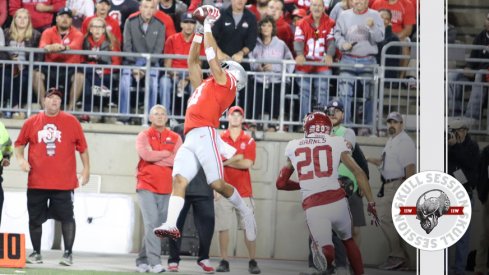 Austin Mack lays out for the September 12 2017 Skull Session.