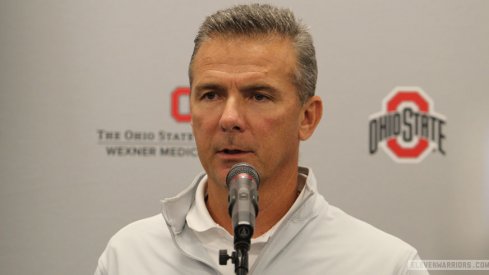 Urban Meyer reviewed the loss to Oklahoma on Saturday.