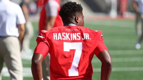 Dwayne Haskins and Ohio State's other backup quarterbacks remain waiting for their opportunity to play.