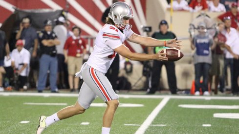 Drue Chrisman is off to a strong start through his first two games as Ohio State's punter.