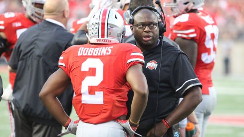 J.K. Dobbins will look to carry the load for the Buckeyes against UNLV. 