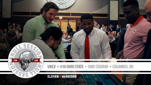 Nick Bosa and Mike Weber play roulette for the September 23rd Skull Session