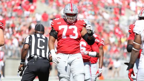 Ohio State football offensive lineman Michael Jordan