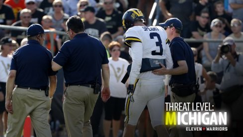 Michigan quarterback Wilton Speight