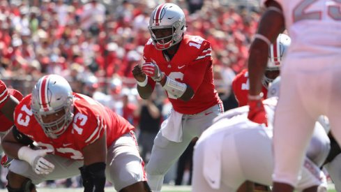 J.T. Barrett has been recognized for his play against UNLV on Saturday.