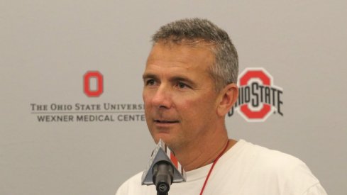 Urban Meyer says he's seeing improvement in Ohio State's pass defense. 