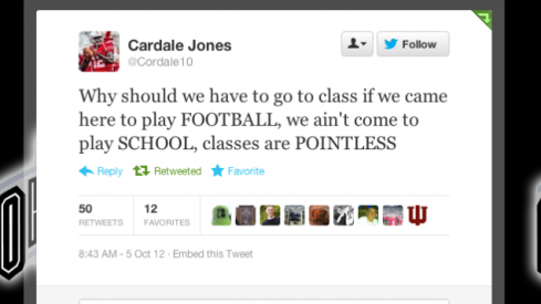 Cardale Jones: We ain't come to play school!