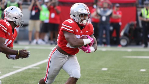 J.T. Barrett, Mike Weber and Ohio State had another balanced offensive performance on Saturday.