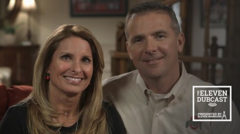 Shelley Meyer and her husband, Ohio State football head coach Urban Meyer