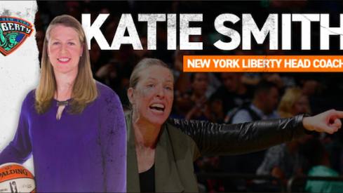 Katie Smith is the New York Liberty's new head coach.