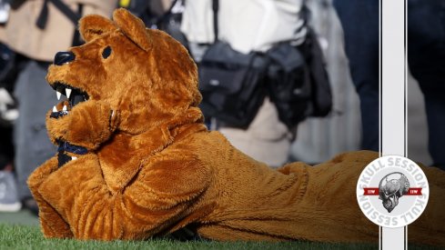 Nittany Lion looks at the October 26th 2017 Skull Session