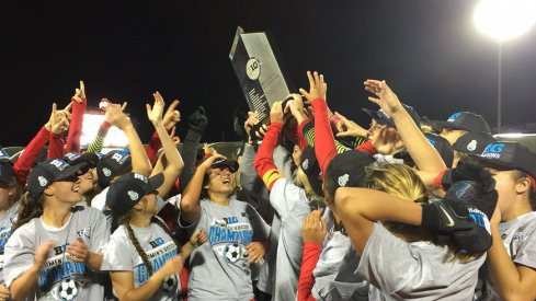 Women's soccer team wins B1G Championship