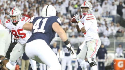 J.T. Barrett will lead Ohio State's top-ranked scoring offense against Penn State's top-ranked scoring defense on Saturday.