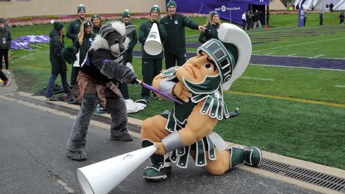 Northwestern put an end to Michigan State's hot streak Saturday in Evanston. 