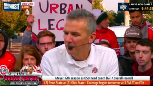 Urban Meyer on FS1.