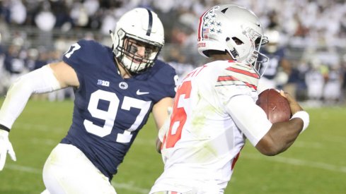 J.T. Barrett leads Ohio State against Penn State once again, one last time.