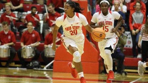 Asia Doss was the first-half hero for Ohio State.