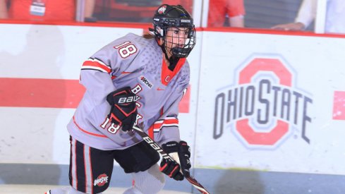 Julianna Iafallo led the Buckeyes with two goals and an assist in their series against Bemidji State.