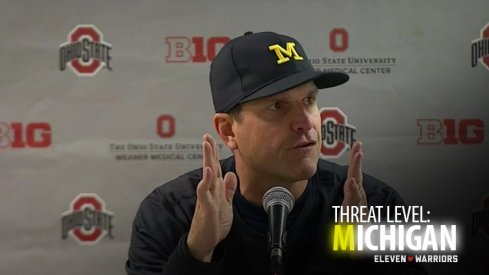 Michigan head football coach Jim Harbaugh