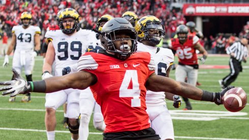 Curtis Samuel beats Michigan