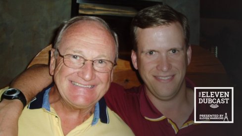 Legendary Michigan coach Bo Schembechler and his son, Shemy Schembechler