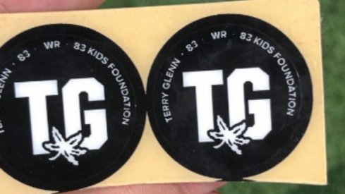 terry glenn helmet stickers