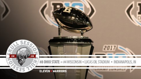 Buckeyes ready to swoop that B1G trophy for the December 2nd 2017 Skull Session.