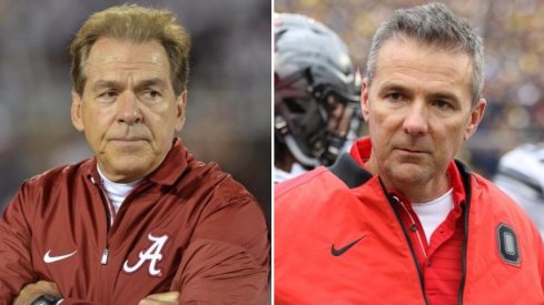 Nick Saban and Urban Meyer both think their squad belongs in the College Football Playoff.