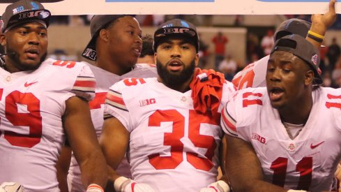 Tyquan Lewis, Chris Worley and Jalyn Holmes