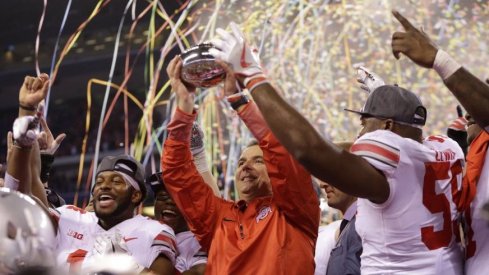 Urban Meyer led Ohio State to its 37th Big Ten championship (2010 counts, I saw it).