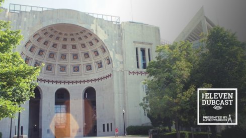 Ohio Stadium in the sun