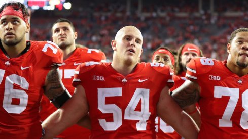 Branden Bowen (76), Billy Price (54) and Demetrius Knox (78)