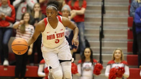 Kelsey Mitchell led the way once again for the Buckeyes.