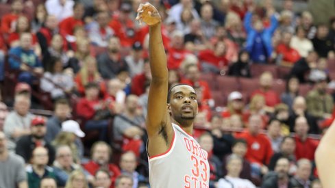 Ohio State hit 17 three-pointers against Maryland.