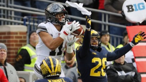 Austin Mack's 33-yard grab against Michigan may have been Ohio State's catch of the year.