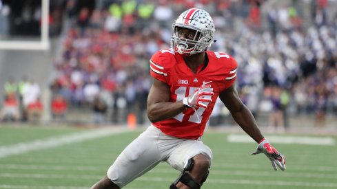 Jerome Baker during his career at Ohio State.