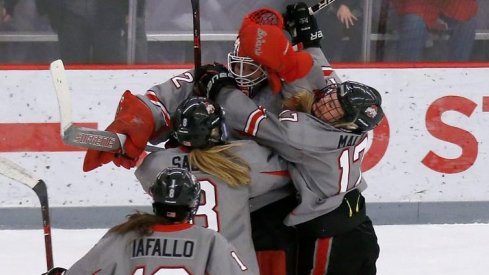 Ohio State women's hockey defeated No. 1 Wisconsin behind Kassidy Sauve's eighth shutout of the season. 