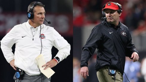 Urban Meyer and Kirby Smart