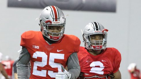 Mike Weber and J.K. Dobbins