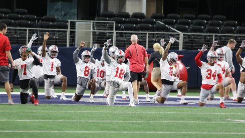 Stretching During Practice or Next Man Up 