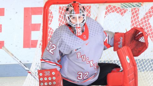 Kassidy Sauve posted a program record ninth shutout en route to the team's record-setting 21st win.