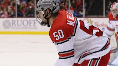 Matt Miller scored the Buckeyes' lone goal in a loss to Minnesota.