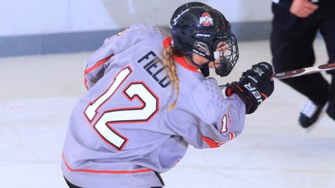 Maddy Field scored the Buckeyes' lone goal in a 2-1 loss to Bemidji State.