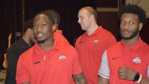 Johnnie Dixon and KJ Hill at ATO Casino Night