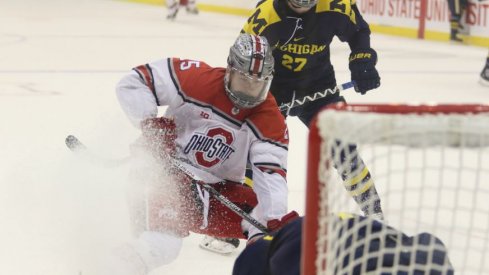 Ohio State men's hockey player Brendon Kearney