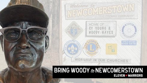 Woody Hayes is returning to Newcomerstown this August. 