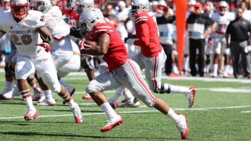 Ohio State running back J.K. Dobbins