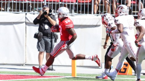 Rashod Berry made quite a splash early in the season after running through, over, and around the entire UNLV defense on one play.