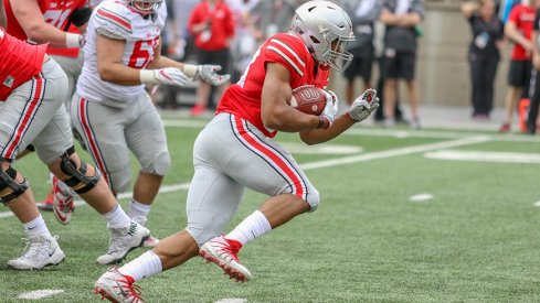 True freshman tailback Master Teague certainly looked the part during Saturday's spring game.